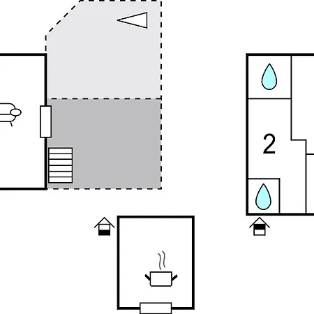 2 Bedroom In Holiday home